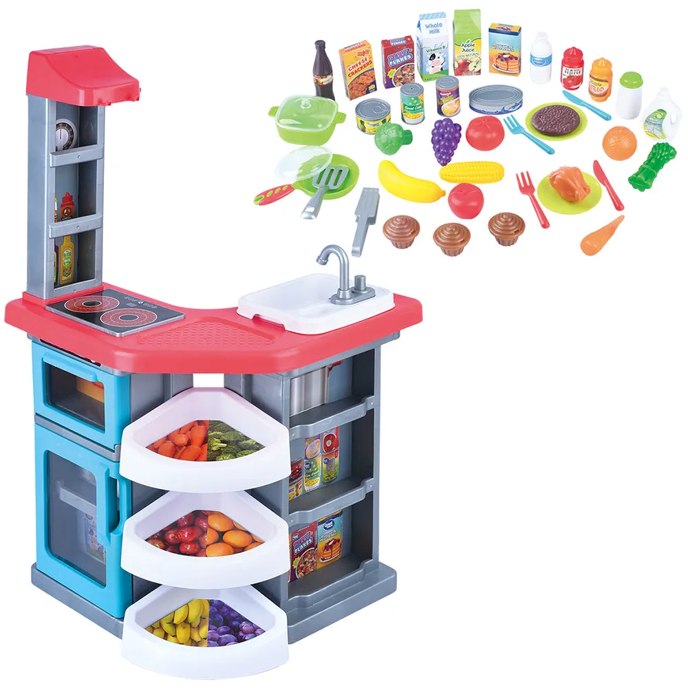 Premium Gourmet Kitchenette Play Set by Playgo Toys Entertainment Ltd.