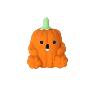 Pumpkin Rubber Dog Toy