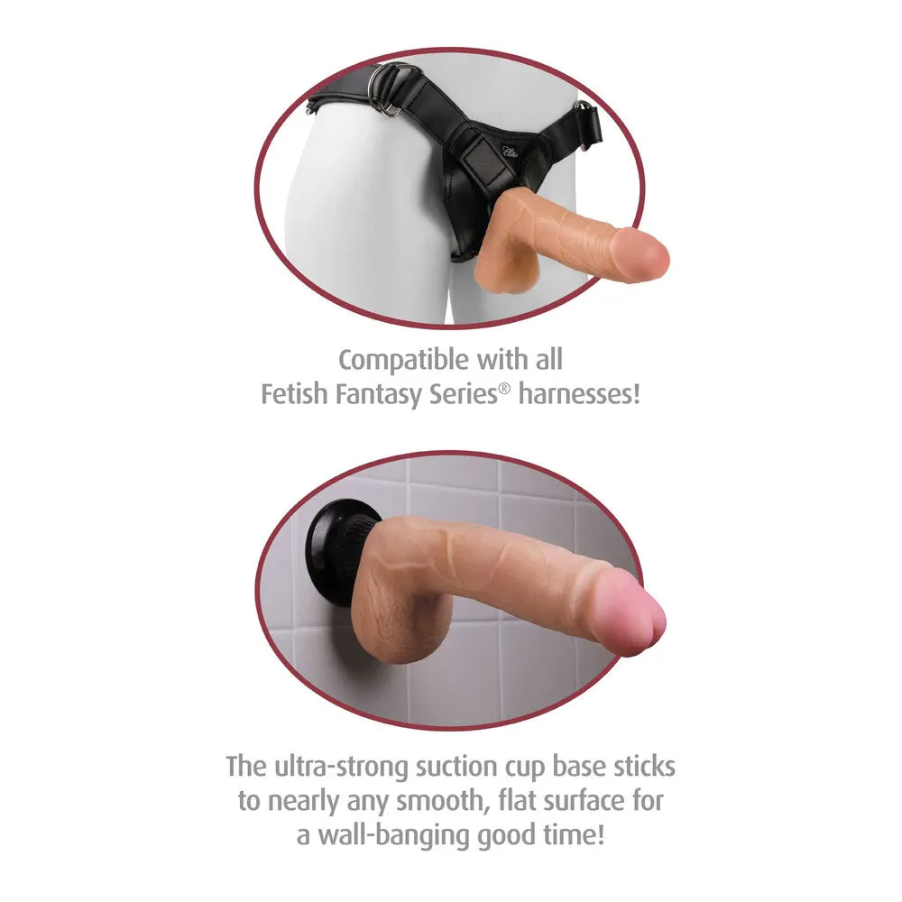 Real Feel Deluxe No. 6 Flesh Penis Vibrator