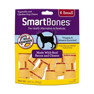 SmartBones Bacon & Cheese Small 6pcs