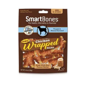 SmartBones Mini Peanut Butter Chicken Wrapped Sticks 15pcs