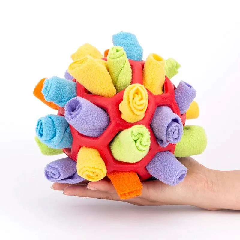 Snuffle Ball Toy Cats Dogs Slow Feeder