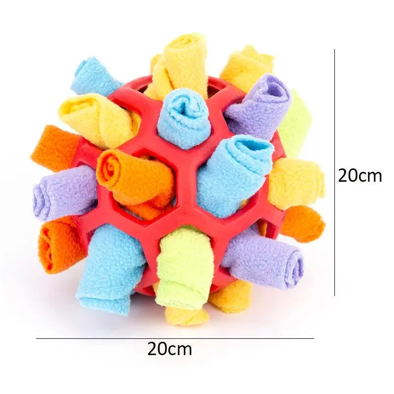 Snuffle Ball Toy Cats Dogs Slow Feeder