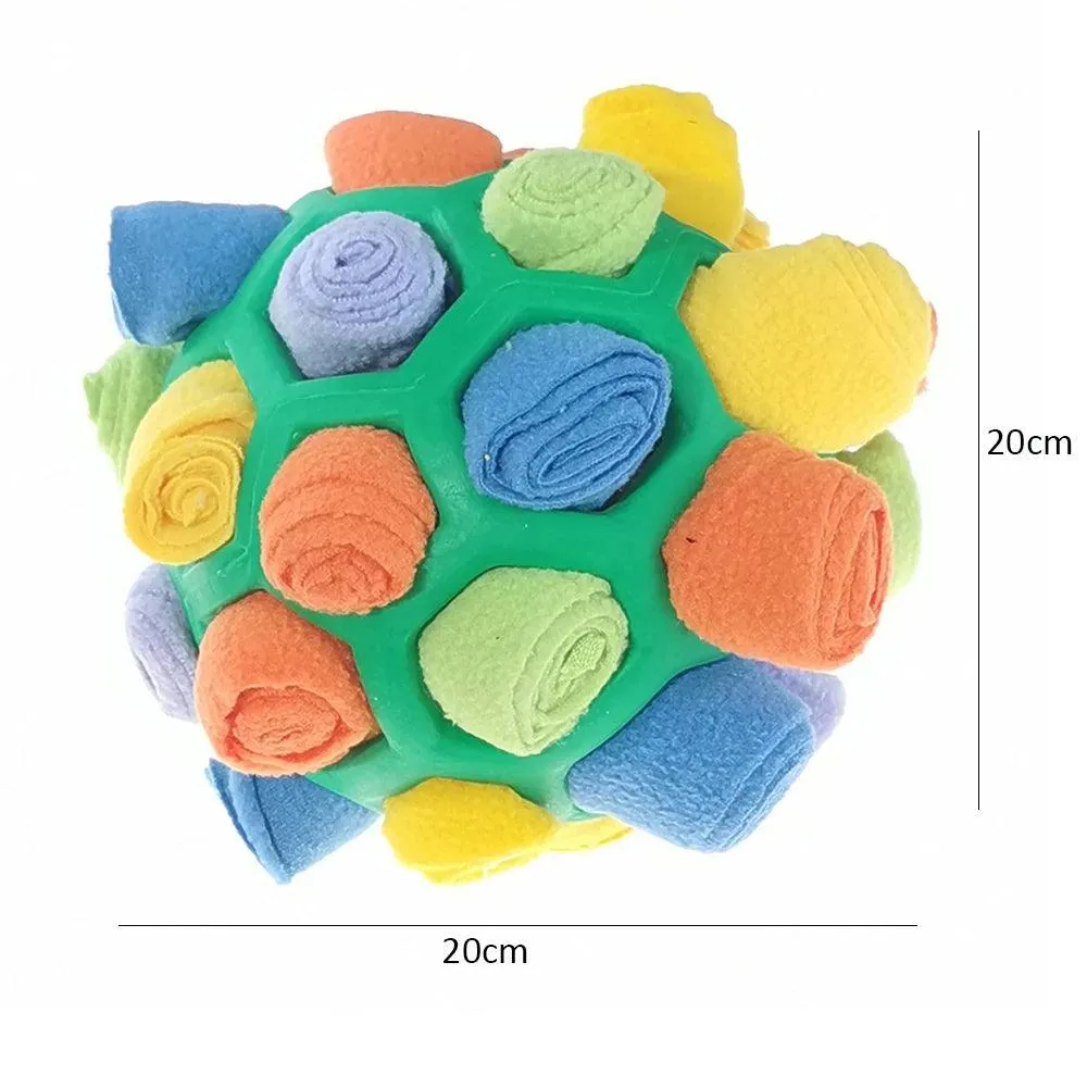 Snuffle Ball Toy Cats Dogs Slow Feeder