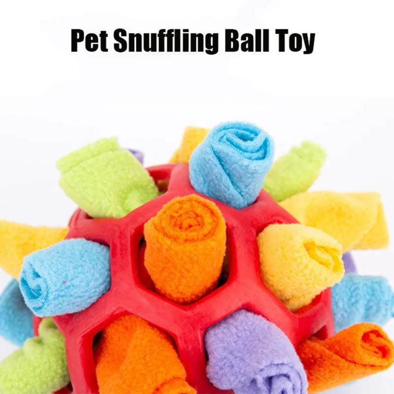 Snuffle Ball Toy Cats Dogs Slow Feeder