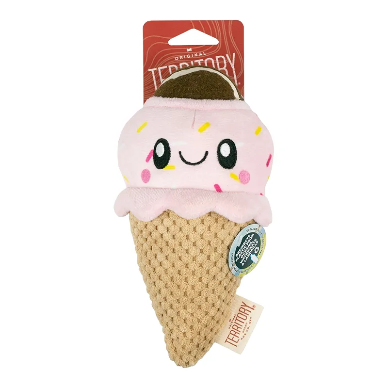 Territory Dog 2 in 1 Plush Ice Cream 8"