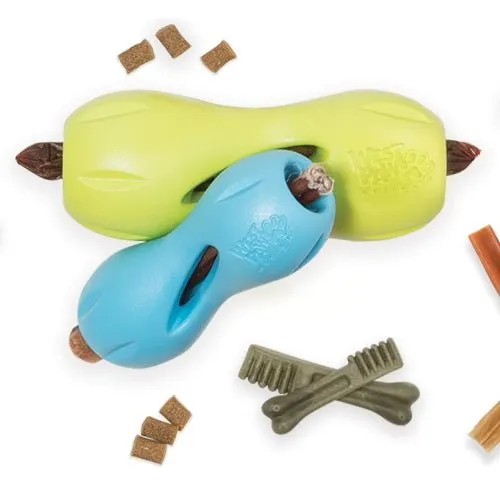 West Paw Qwizl Treat Dispensing Dog Toy - Treat Dispensing Dog Toy