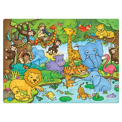 Who's in The Jungle - 25 Piece Puzzle