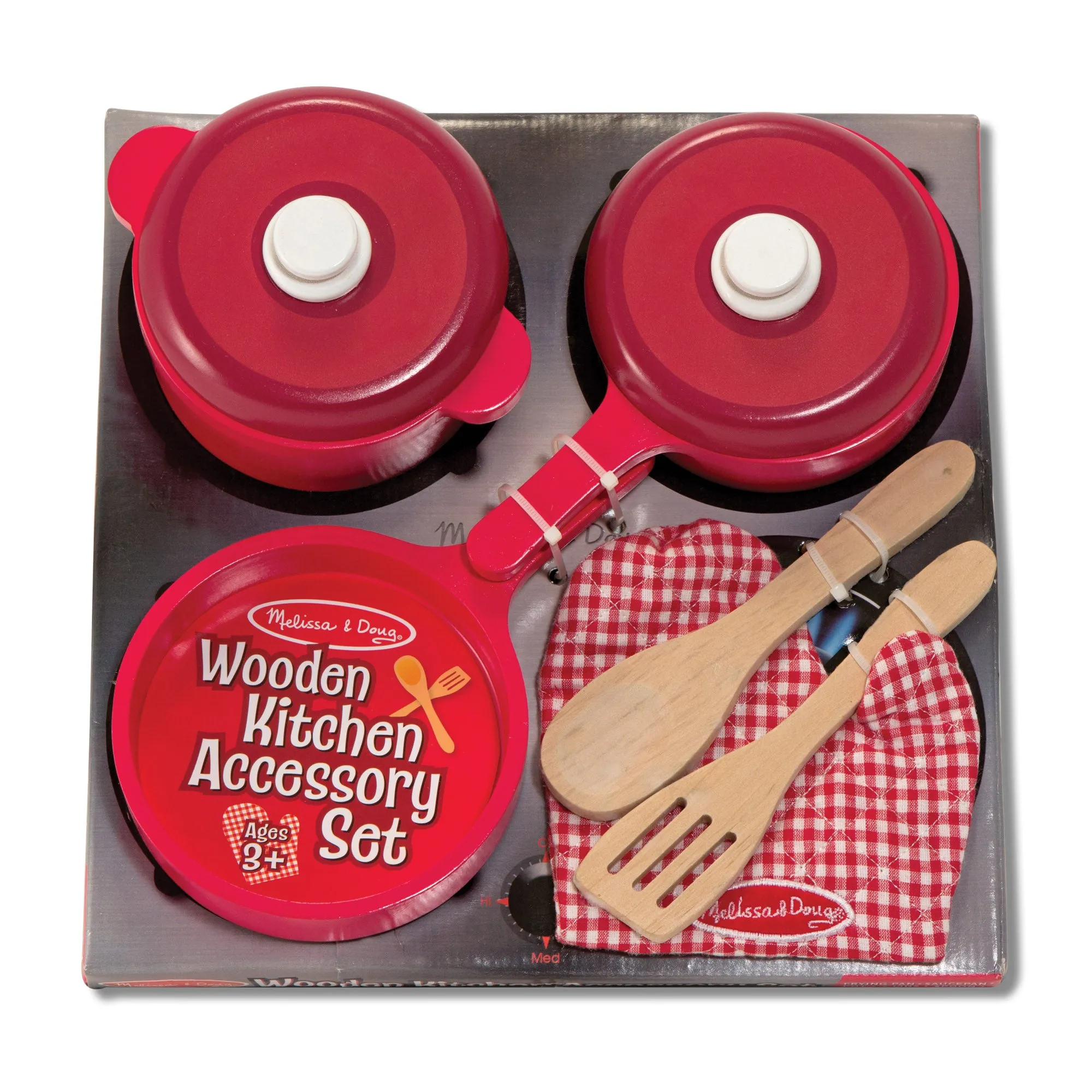 Wooden Kitchen Accessory Play Set