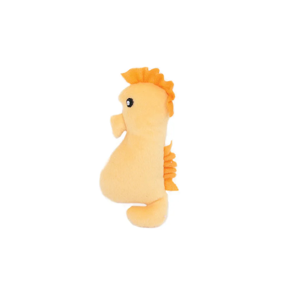 Zippypaws Burrow Seahorse Dog Toy